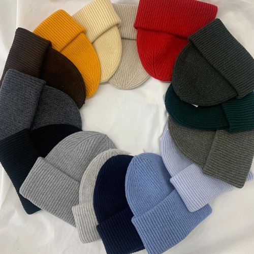 Πολύχρωμο Standard Μάλλινο Καπέλο Merino